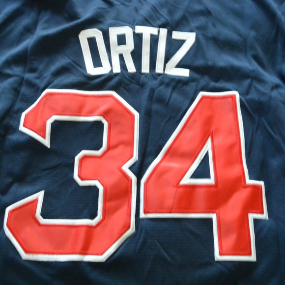 New Boston Red Sox David Ortiz Jersey Men's Large - Picture 6 of 8